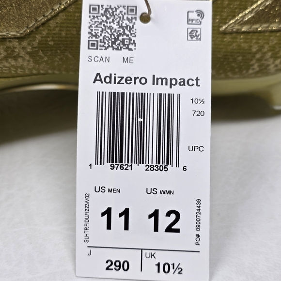 Adidas AdiZero Impact Disney Men’s Size 11 JP9955 Gold Football Cleats New main image 7